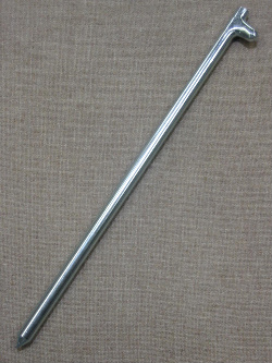24 inch forged head zinc plated stake